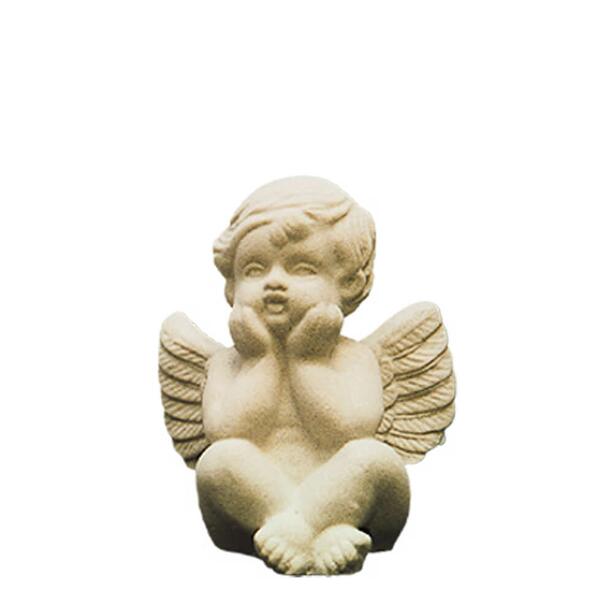 Kleine Engelfigur aus Steinguss zur Deko kaufen - Träumer