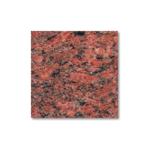Roter Granit Sockel für Grablicht Montage - Vanga