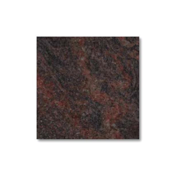 Steinsockel fr Grabdekoration - Himalaya rot / mittel (10x20x20cm) / poliert