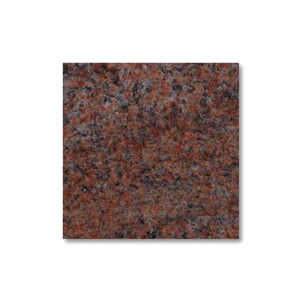 Grabsockel aus Naturstein - Multicolor Rot / klein (6x10x10cm) / poliert