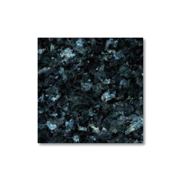 Granit Sockel fr Grabschmuck Montage - Labrador Blau HQ / mittel (10x20x20cm) / seidenmatt