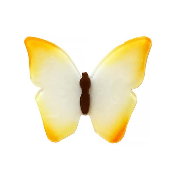 Schmetterling Glasdeko mit Farbverlauf - Glasornament S-18