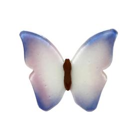Ornamentglas in Schmetterlingsform mit Farbverlauf -...