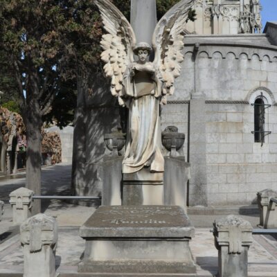 Friedhof Montjuic: Grabengel © Serafinum.de