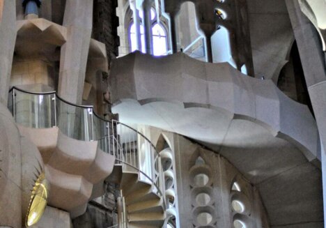 Helicoid in der Sagrada Familia © Serafinum.de