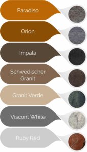 Granit_Varianten