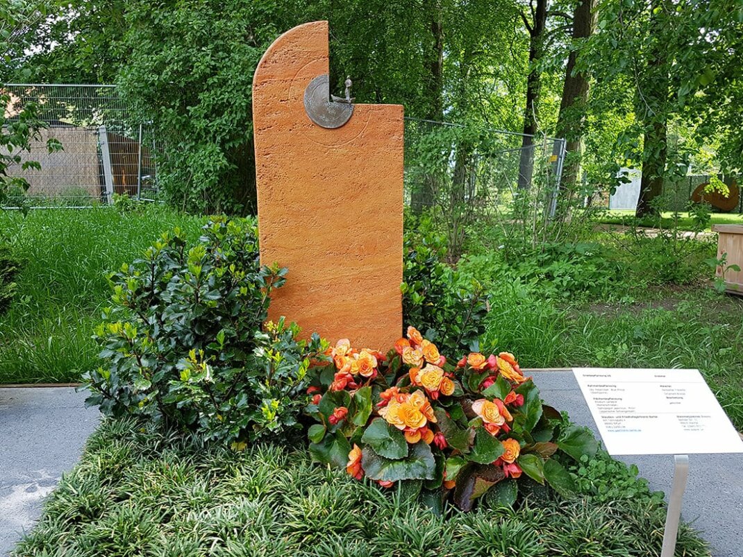 Grabgestaltung pflegeleicht fr Einzel- & Doppelgrab - 25 Beispiele