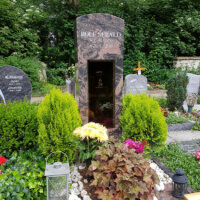 Grabgestaltung mit dem Lebensbaum (Thuja)