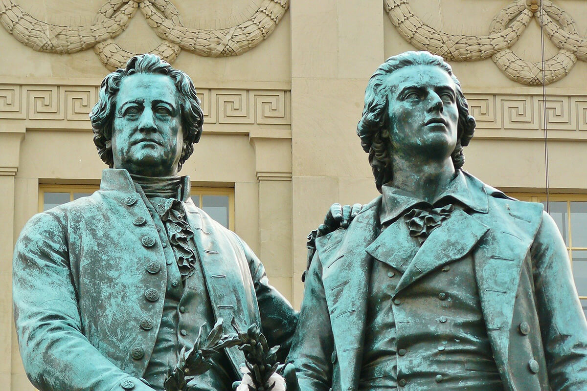 Trauergedichte von Goethe und Schiller Trauergedichte von Goethe und Schiller