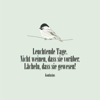 Trauerbild leuchtende Tage