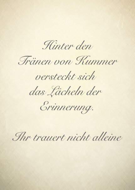 Trauerkarte Premium – Vater Beileidskarte, 147x147 Mm (gefaltet), 350 G/m², FSC-zertifiziert, UK-made